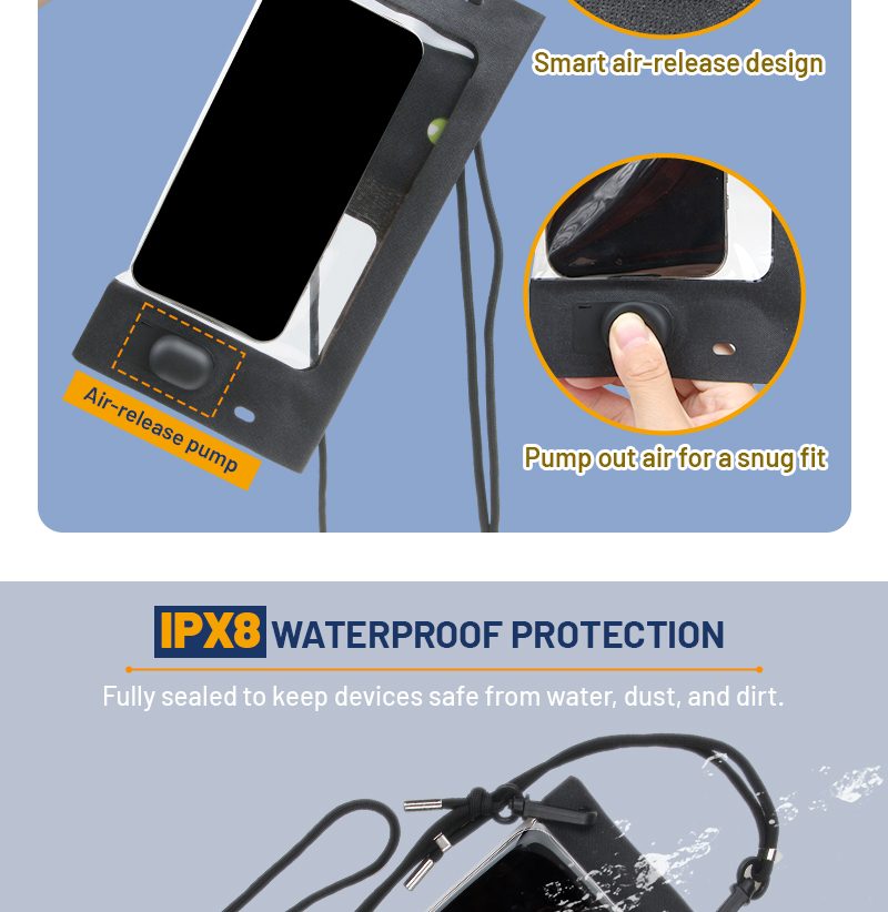 Air-Release Waterproof Pouch detail 4